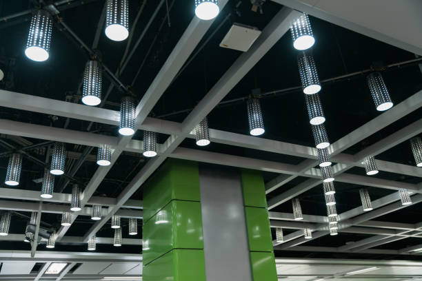 LED ceiling lights upgraded for brighter, energy-efficient commercial spaces